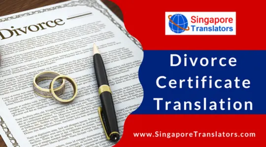 Divorce Certificate Translation Service Singapore